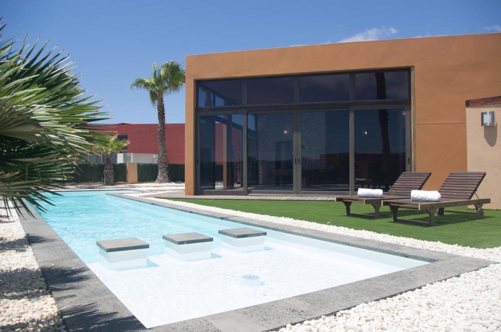 Villa La Marosca - Jacuzzi, Private Pool, 3 Bedrooms Caleta de Fuste Exterior foto